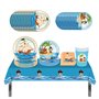ZOOMPIL Pirate Anniversaire Vaisselle