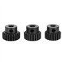 VGEBY Ensemble de Pignons, Engrenages de Moteur de Voiture RC Durcissant 3.175mm 13-15T 16-18T 19-21T 21T-23T en Acier Chromé 48