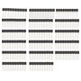 HALJIA 3-pin 17 sortes de Triode transistor To-92 Paquet Assortiment kit Ensemble pour projet de bricolage (170pcs