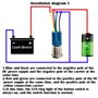 CESFONJER 19mm 12V Verrouillage Bouton-poussoir, LED Démarrage Bouton | ON/OFF Commutateur Bouton Auto-bloquant en Acier Inoxyda