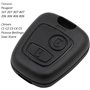 Heart Horse Clé à Distance FOB Compatible avec Peugeot 107 207 407 206 306 406 806 Citroen C1 C21 C3 C4 C5 2 Bouton (1)
