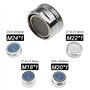 Lot de 2 aérateurs de robinet de rechange pour robinet d'évier de cuisine ou de salle de bain (NPT mâle 22 mm)