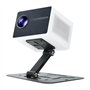 jinminamz Support De Projecteur，Surface De La Table Support Projecteur Mini Multifonctionnel avec Interface à Vis 1/4 Pouces Con