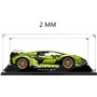 Vitrine Acrylique pour 42115 Lamborghini Sián FKP 37, Transparent Display Case Anti-Poussière Boîte