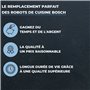 Lichtblau Support porte-outils gris Robot de cuisine Bosch I Rechange pour Bosch MCM3100W, MCM3110W & MCM3200W I Support pour ha