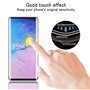 Tzstz 2 Pièces Verre Trempé pour Samsung Galaxy S10 4G Protection Écran ,3D curved glass,Sans Bulles, Anti-Rayures,HD Film de Pr