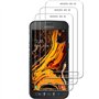 Tzstz 3 Pièces Verre Trempé pour Samsung Galaxy Xcover 4S Protection Écran ,Dureté 9H,Sans Bulles