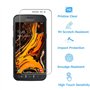 Tzstz 3 Pièces Verre Trempé pour Samsung Galaxy Xcover 4S Protection Écran ,Dureté 9H,Sans Bulles, Anti-Rayures,HD Film de Prote