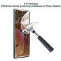 Tzstz 3+3 Pièces Verre Trempé pour Honor 70 5G Protection Écran ，3D Couverture Complète Film de Protection，Sans Bulles, Anti-Ray