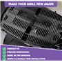 Nordic Bbq Store Lot de 2 grilles de cuisson en fonte pour Weber Q3200 Q3100 Q3000 Q320 Q300 57060001 586002 426001 56010049
