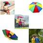 Pliable Chapeau Parapluie avec Bande élastique
