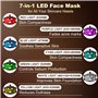 Masque Led Silicone à Commande Sans Fil avec Timer Automatique