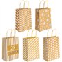 25 Pièces Sacs Cadeaux en Kraft