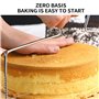 Coupe Gâteau,Cake de Gâteau Patisserie Gâteaux Coupe-Tarte Divider Fil Découpeur Identischen à Niveleur Séparatrice Layer Lissoi