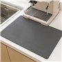 Tapis en Silicone pour Machine à Café - Tapis Antidérapant et Imperméable (30x40 cm) pour Électroménagers, Idéal comme Tapis Égo