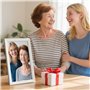 Cadre Photo numérique WLAN HD 1280 * 800 IPS de 10,1 Pouces avec écran Tactile Cadre Photo électronique avec mémoire de 32 Go, R
