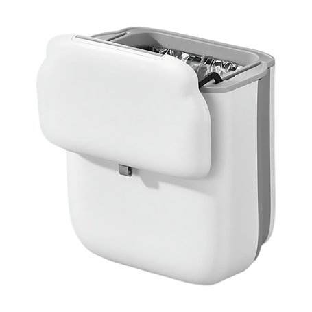 NEXROLA poubelle cuisine pliable avec couvercle