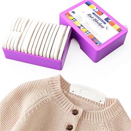 Épingles de Blocage de Tricot ,Lot de 20 goupilles de verrouillage à tricoter