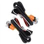 EBTOOLS pour air horn relay pour klaxon 12v pour air horn Avertisseur sonore, kit de relais de faisceau de câblage d'avertisseur