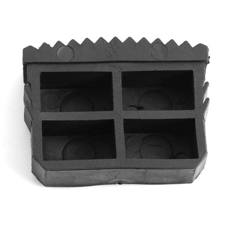 Tampons Anti Dérapant Échelle Patin Echelle Pieds Antidérapants 2 Pieds/Paire D'Échelle en Caoutchouc Pied De Rechange Antidérap