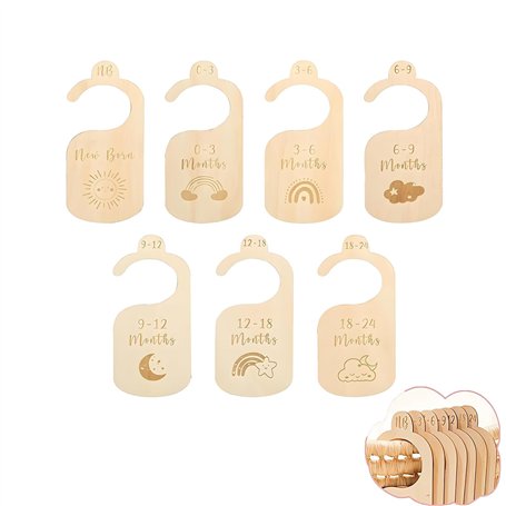 Séparateurs Armoire à Vêtements pour Bébés