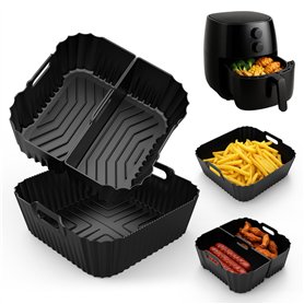 Cofvetia 3 Pièces Moule Silicone Air Fryer