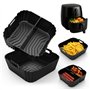 Cofvetia 3 Pièces Moule Silicone Air Fryer