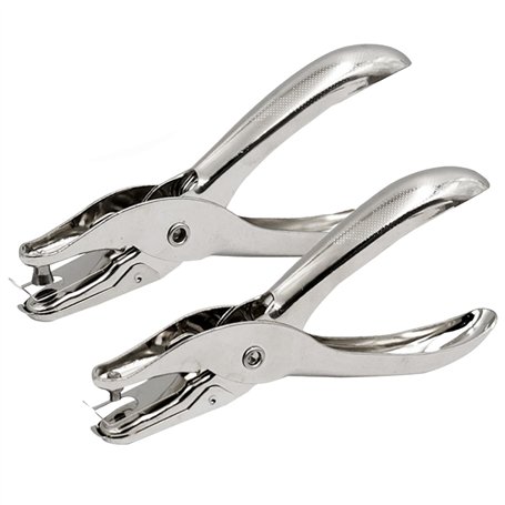 2 Pièces Perforatrice à trou unique en métal