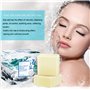 Weixinbuy Savon au sel de mer naturel au lait de chèvre, Savon de nettoyage couleur de peau uniforme, Savon hydratant nourrit la
