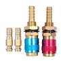 CENPEK Lot de 2 raccords rapides à refroidissement à eau et à gaz pour chalumeau de soudage TIG PTA DB SR WP 9 17 18 26