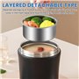 Boîte Alimentaire Isotherme 1,5 L Thermos Alimentaire Chaud, Boite Isotherme Repas Chaud Boîtes Alimentaires Isothermes Lunch Bo