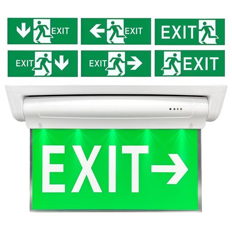 Éclairage de Secours LED à Lumière Continue