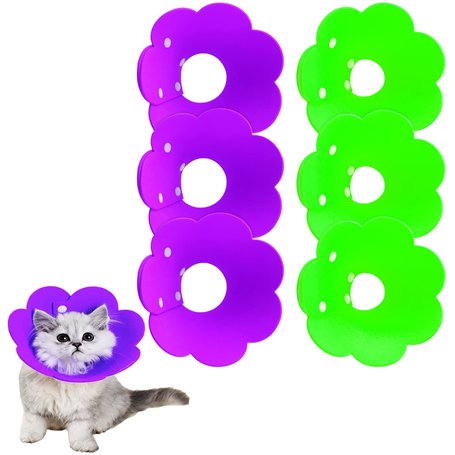 6 Stück Collerettes pour Chat