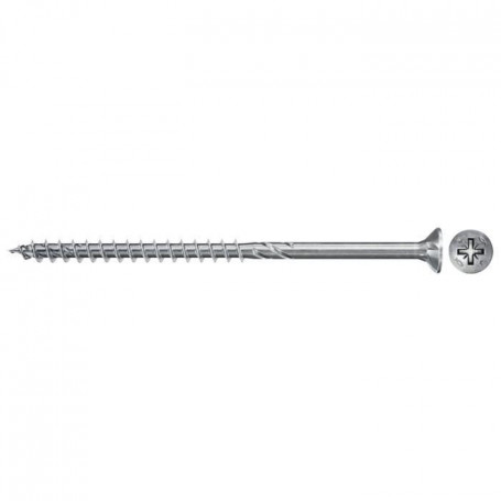 FISCHER - Vis PowerFast II CZP 4.0x60 a tete fraisée. empreinte PZ. zingué blanc 28,99 €