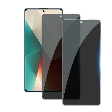 [2 Pièces] Verre Trempé Anti-Espion pour Xiaomi Redmi Note 13