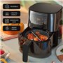 mongtsamz Moule Silicone Air Fryer, 2 Pièces Rond Accessoires Air Fryer Réutilisable Moule Air Fryer Plat Silicone Air Fryer pou