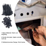 Auriselle 50 Pièces d'Attaches Serre-Câbles en Nylon Autobloquants Universels, 90 MM Attaches Polyvalentes Pour La Réparation Au