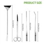 INOX Aquarium Tank Plante Aquatique Outils