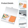 Porte cartes de Visite,2 PCS Porte cartes en Métal Inoxydable Ultraléger Porte cartes de Poche de Grande Capacit Porte cartes Vi