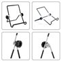 Décorative Photo Cadre Support Présentoirs Noir Photo Chevalet Tablette Pliable Réglable Chevalet Fer Supports de Présentation P