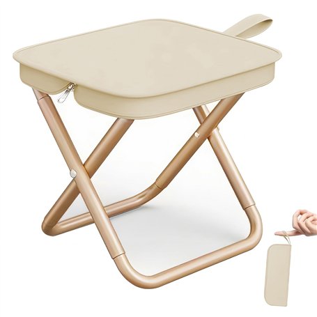 Pmueuff Tabouret de Camping Pliant