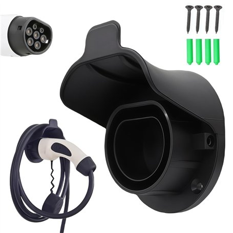 GOEDCH Support de Chargeur EV de Type 2: Support de Câble EV avec Vis