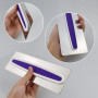 Grattoir à gâteau lisse en acier inoxydable - Pour décoration de gâteau, lissage de crème, moule à pâtisserie, outil de bricolag