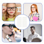 20 Paires Plaquettes de Nez en Silicone, Silicone Antidérapant Coussinets de Nez Adhésif, 1mm Plaquettes pour Lunettes de Lunett