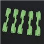VIFERR Clip de Lumière de Pêche - 40 Pièces Pêche de Nuit Flotteur Astuce Lumière Clip Fluorescent Lumineux pour Canne à Pêche