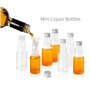 AZKEEGREY Lot de 50 Petite Bouteille Plastique 60ml, Mini Bouteille pour Mignonette Alcool avec Entonnoir Réutilisables Vides Li