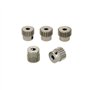 DollaTek 5PCS 64DP 21T 22T 23T 24T 25T Ensemble de pignons pour Moteur à pignon pour Moteur sans Balai brossé 1/10 Rc Car