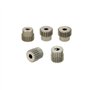 DollaTek 5PCS 64DP 21T 22T 23T 24T 25T Ensemble de pignons pour Moteur à pignon pour Moteur sans Balai brossé 1/10 Rc Car