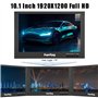 Suprlipy Mini Moniteur HDMI 10,1 Pouces 1920x1200 IPS boîtier en métal écran LCD Prend en Charge l'entrée HDMI/VGA/AV/BNC avec t