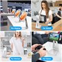 AboveTEK Support de Tablette Réglable - Stand en Aluminium pour iPad, Compatible avec iPad de 7 à 12,9 Pouces Pro Air Mini, idéa
